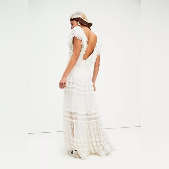 New Free People Waterlily Maxi Dress - Picture 6 of 8